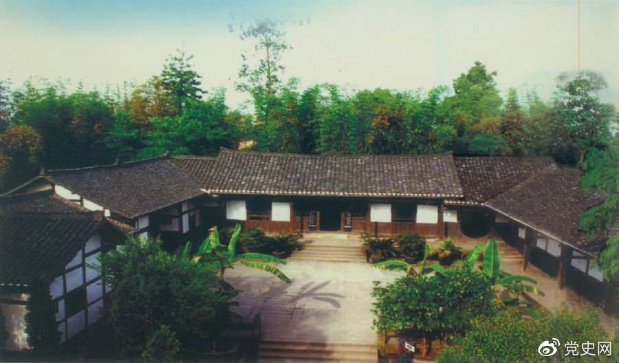 1904年8月22日,邓小平出生在四川省广安县协兴乡(今广安市协兴镇)牌坊村。图为邓小平故居。
